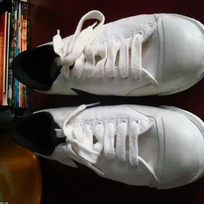 Court Low OG — Cuir blanc
